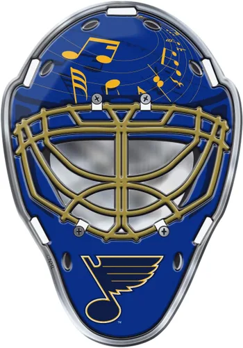 Vista 7 de FANMATS Emblema de máscara NHL Auto NHL Colores Team