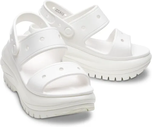 Vista 16 de Crocs - Sandalias unisex clásicas de plataforma Mega Crush con cuña