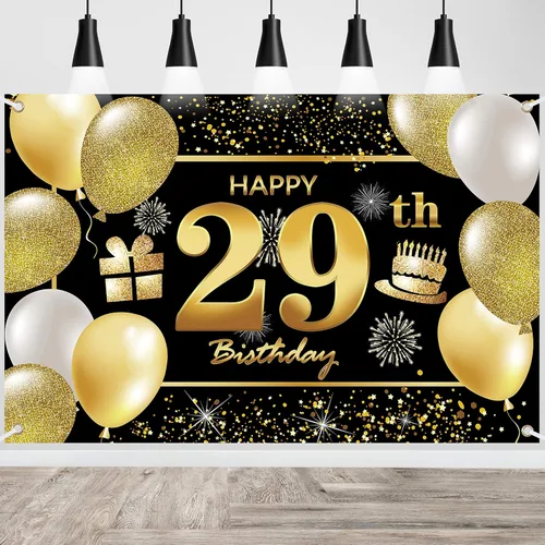 Vista 37 de Cartel de 1er feliz cumpleaños - Decoraciones para fiesta de cumpleaños de hombres