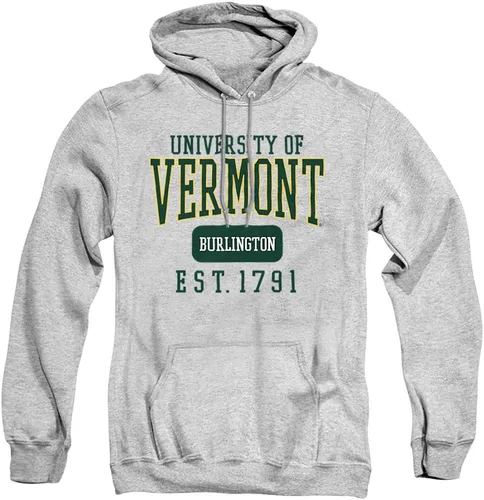 Vista 34 de LOGOVISION Colección de sudaderas con capucha unisex con diseño oficial de Collegiate Est. Date para hombres y mujeres
