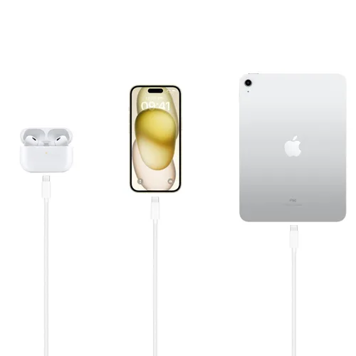 Vista 25 de Paquete de 2 cables de carga CarPlay cortos de 1.5 pies compatibles con iPhone 17/16E/16/15, 17Air, 15 16 17 Pro Max, cable de carga Plus, cable
