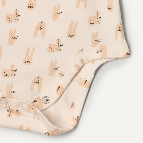 Vista 3 de Tienda Essentials x Sofia Grainge Unisex Babies' Side Snap Short Sleeve Bodysuit, Pack of 3