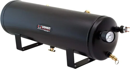 Vista 8 de Vixen Horns Kit de bocina de tren para camiones/coche/semi. Sistema completo a bordo: compresor de aire de 200 psi, tanque de 3 galones, 1 trompeta.