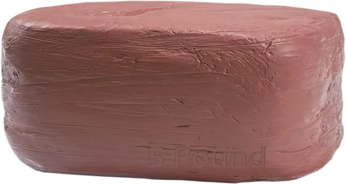 Vista 8 de ReArt Arcilla de secado al aire de 15 libras con 3 colores blanco, gris y terracota 5 libras cada uno, ideal para principiantes y escultores