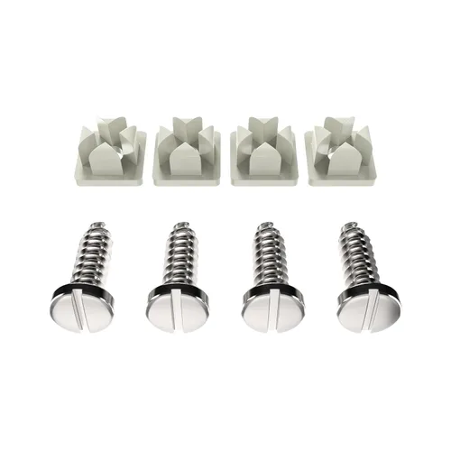 Vista 10 de Rightcar Solutions - Tornillos para matrícula de 1/4-3/4, autorroscantes, acero inoxidable.
