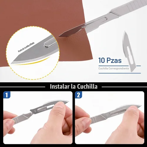 Vista 6 de Glarks Kit de herramientas de modelo, 39 piezas, herramientas de construcción de modelos, herramientas de modelado, herramientas básicas, kit