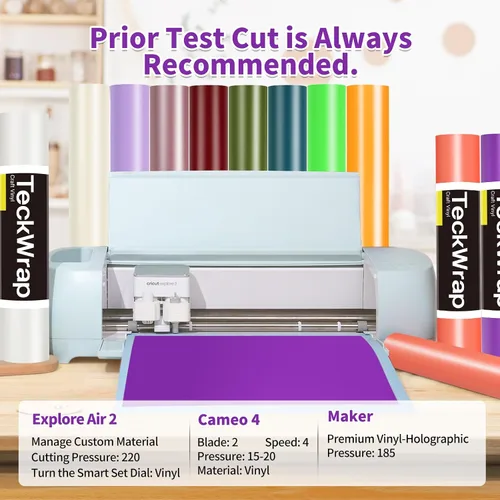 Vista 4 de TECKWRAP Rollo de vinilo adhesivo mate de 1 x 5 pies, color morado océano mate