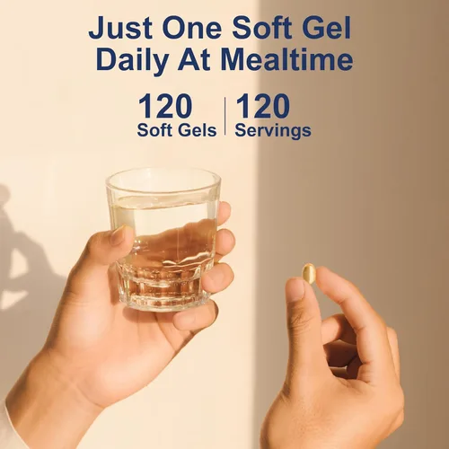 Vista 6 de Carlson Vitamina D3 a 2,000 UI a Apoya Huesos Saludables y Función Inmune (120 Geles Suaves)