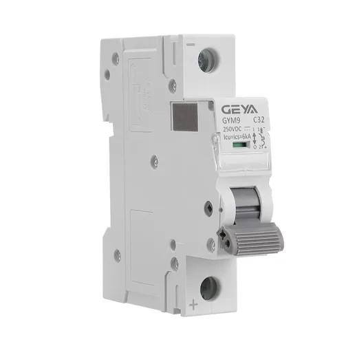 Vista 10 de GEYA Mini disyuntor CC, carril DIN 6KA DC MCB (1P 16A 250VDC)