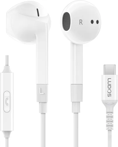 Vista 15 de LUDOS FEROX - Auriculares intraurales con cable, auriculares con micrófono, aislamiento de ruido con cable para auriculares Jack de 0.138 pulgadas