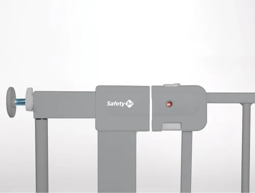 Vista 12 de Safety 1st Puerta de bebé de cierre automático fácil de instalar con fijación de montaje a presión, color gris