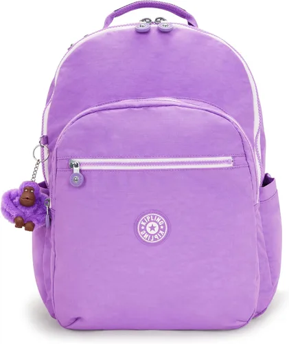 Vista 108 de Mochila Kipling Seoul extra grande para laptop de 17", Grande True Blue Tonal 2