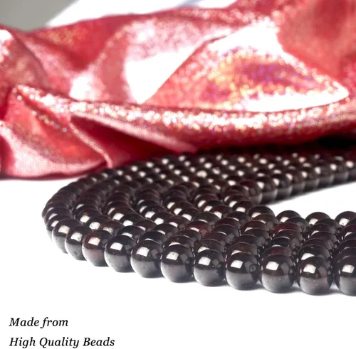 Vista 4 de BONNY BOXX Pulsera de piedras preciosas curativas naturales, pulsera de piedra semipreciosa de 0.315in para hombres y mujeres, joyería de cristal