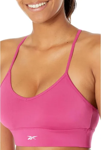 Vista 3 de Reebok Brasier deportivo Tri-Back para mujer, soporte ligero