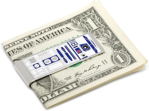 Vista 3 de Clip de dinero R2D2 de Star Wars, con licencia