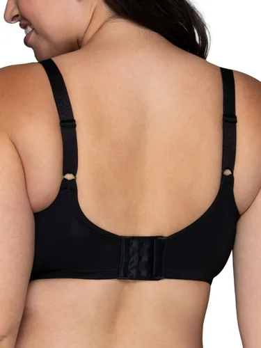 Vista 3 de Vanity Fair Beauty Back - Brasier moldeador con efecto reductor de busto de hasta 1.5 pulgadas, no se marca en espalda, copas sin relleno hasta