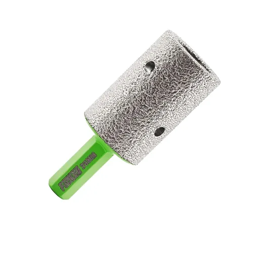 Vista 17 de Broca de fresado de biselado de diamante - Broca de cono de azulejos Biselado 4/5" vástago hexagonal 20MM Granito Agujeros de ampliación de mármol