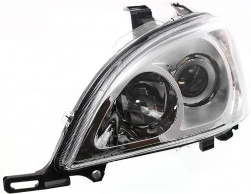 Vista 3 de KarParts360: Para Mercedes-Benz ML350 faro Asamblea 2003 2004 2005 lado del conductor w/bombillas para MB2502114