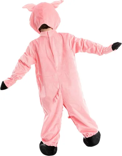 Vista 4 de Spooktacular Creations Halloween Baby Pig Costume, Pink Pig Costume Toddler for Kids Infant Halloween Animal Dress Up Party