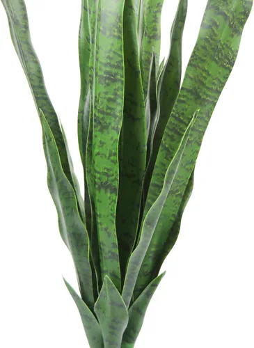 Vista 3 de Bird Fiy Plantas artificiales de serpientes de 30 pulgadas, Agave sintético, Sansevieria, planta artificial de seda para decoración del hogar Verde
