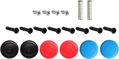 Vista 6 de iParto Paquete de 4 joystick de repuesto para Nintendo Switch Switch OLED Joycon Controller Joystick analógico para NS Switch Joy-Con con botón SL