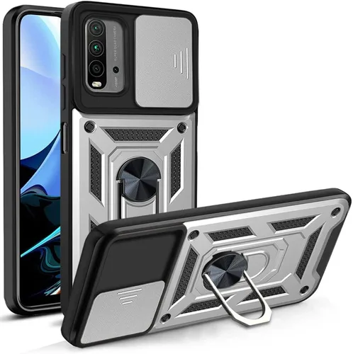 Vista 156 de Compatible con Tecno Pova Neo 2 Bracket Shell, con cubierta deslizante para lente de cámara compatible con Tecno Pova Neo 2 LG6n Case Negro