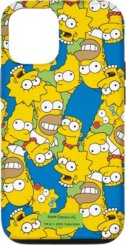 Vista 28 de The Simpsons Homer Marge Bart Lisa Maggie Print - Carcasa para iPhone 17