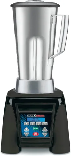 Vista 8 de Waring Licuadora comercial Xtreme para alimentos, motor de 3.5 caballos de fuerza, teclado electrónico programable y tarro de copoliéster de 48