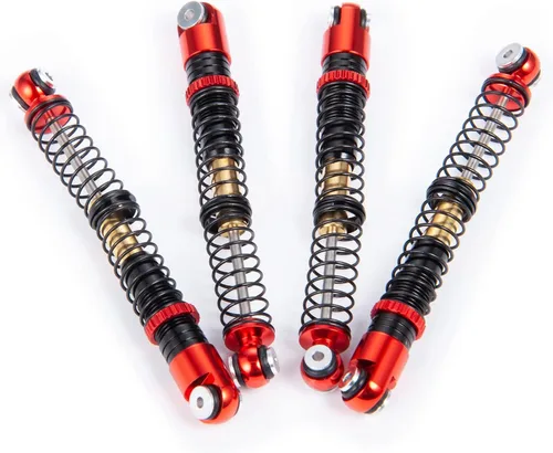 Vista 8 de Metal 2.087 in Skocks Kit RC Crawler Amortiguador largo amortiguador para 1/24 Axial Scx24 Vehículo Deadbolt C10 AXI00005 AXI00006 (negro)