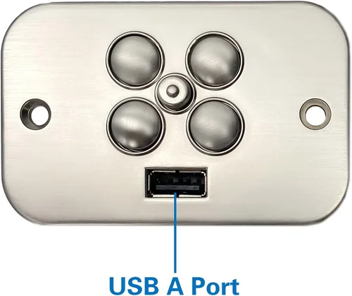 Vista 6 de Sistema de Raffel reclinable eléctrico CTR UR2 08 A BA S 5 botón 5 Pin