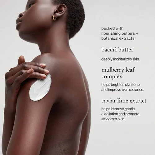 Vista 3 de goop Beauty Body Butter Loción para piel seca Mantequillas nutritivas y extractos botánicos Crema hidratante y reafirmante 6.1 onzas líquidas