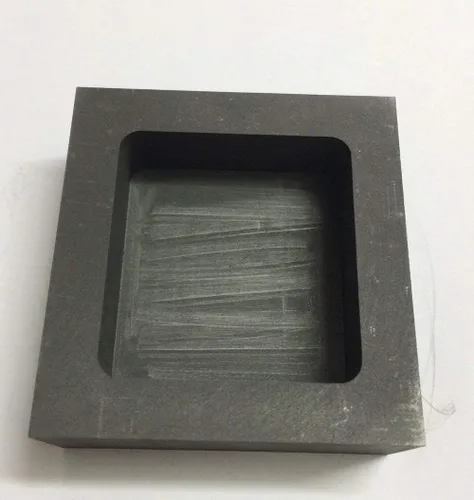 Vista 9 de Molde de lingote de grafito de oro y plata para fundir refinación de fundición (4.4 lbs)