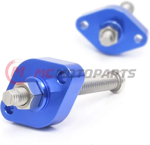 Vista 7 de MC MOTOPARTS CNC ajustable HP Manual Cam cadena tensor para Yamaha WR450F + WR250F + FZS1000 Fazer + YZF R1 + YZ250FX, Negro