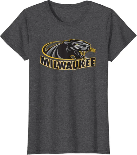 Vista 4 de Wisconsin Milwaukee Panthers Icon Camiseta, Negro