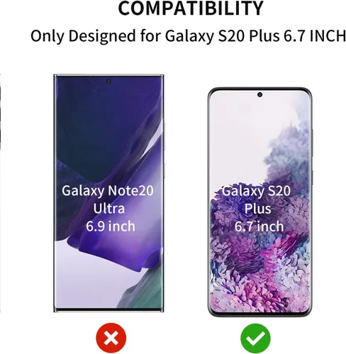 Vista 4 de Reemplazo de pantalla para Samsung Galaxy S20 Plus, pantalla de repuesto para Galaxy S20 Plus Series de 6.7 pulgadas, kit de repuesto de vidrio