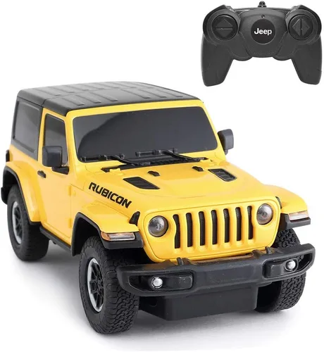 Vista 10 de RASTAR Coche de Control Remoto Todo Terreno, 1:14 Jeep Wrangler JL RC Vehículo de Carrera Todo Terreno, Vehículo de Juguete para Niños y Adultos