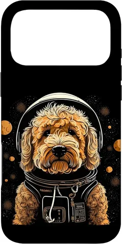 Vista 22 de Outer Space - Carcasa para iPhone 17, diseño de astronauta de la galaxia