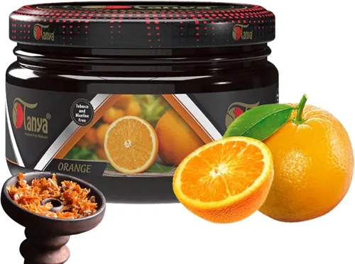 Vista 10 de Tanya Herbal Hookah Molasas 100% sin nicotina y tabaco Sabores de shisha de narguile orgánicos Mezcla de frutas Sabores de shisha 250g Frascos
