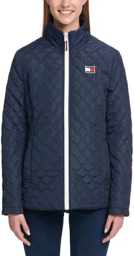 Vista 5 de Tommy Hilfiger abrigo básico para mujer invierno frío