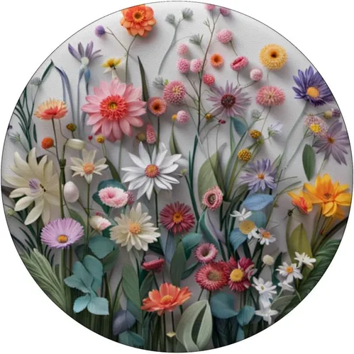 Vista 3 de Colección de ramo de flores con patrón floral PopSockets Adhesivo PopGrip