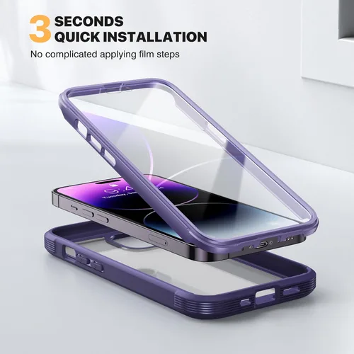 Vista 86 de DIACLARA - Funda transparente compatible con iPhone XR 6.1 pulgadas 2018