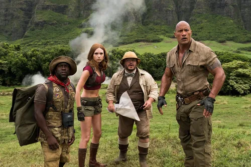 Vista 3 de Jumanji (1995) Jumanji The Next Level Jumanji Welcome to the Jungle - Set (Bilingual)