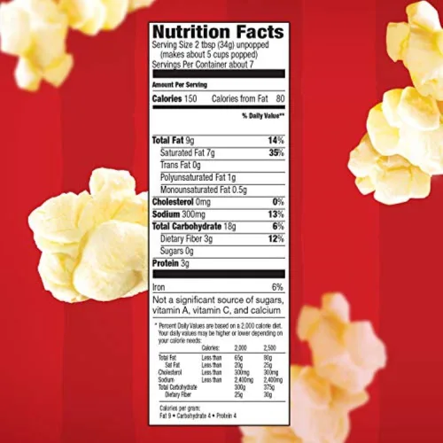 Vista 2 de Orville Redenbacher - Kit de palomitas de maíz todo en uno, 8 onzas (paquete de 36)