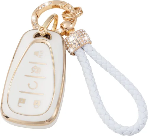 Vista 33 de Gematay Funda para llavero de Mercedes Benz con cordón, funda de TPU suave compatible con Mercedes Benz C E S M CLS CLK G Class Smart Key Holder