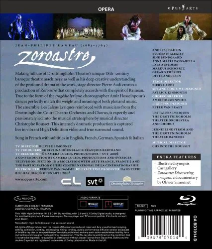 Vista 3 de Rameau Zoroastre Blu-ray