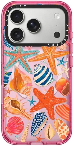 Vista 27 de CASETiFY Impact iPhone Air Case [Delgada/Compatible con Magsafe / 8.2 ft. Protección contra Caídas de Grado Militar 4X] - Lazos - Rosa Arcos