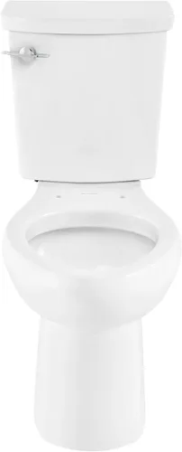 Vista 5 de American Standard H2Option ADA - Inodoro alargado de altura derecha con doble descarga - Palanca de viaje izquierda