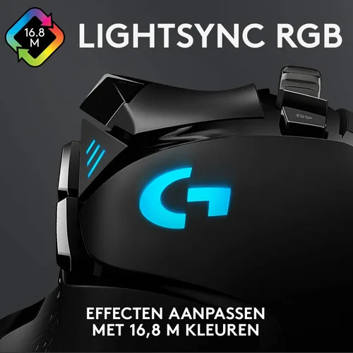 Vista 7 de Logitech G502 Lightspeed - Mouse inalámbrico para juegos Negro