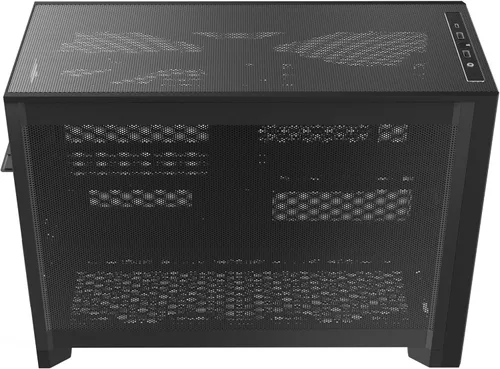 Vista 33 de MONTECH Funda para PC Micro ATX de 22.7 L, chasis modular de malla de alto flujo de aire para construcciones de aire, líquidos o SFF, soporte de TEN