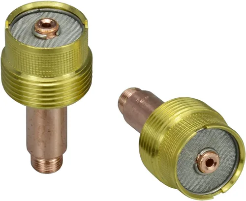 Vista 7 de RIVERWELD Cuerpo de pinza de lente de gas TIG de gran diámetro Jumbo 45V Series 45V116 1/16 "45V64 3/32" 995795 1/8" 45V63 5/32" Fit SR WP 17 18 26